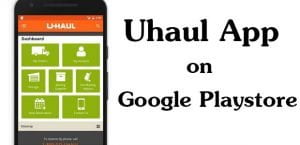 Uhaul Android App on Google Playstore