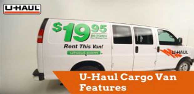 Uhaul Cargo Van Rental for Storage 